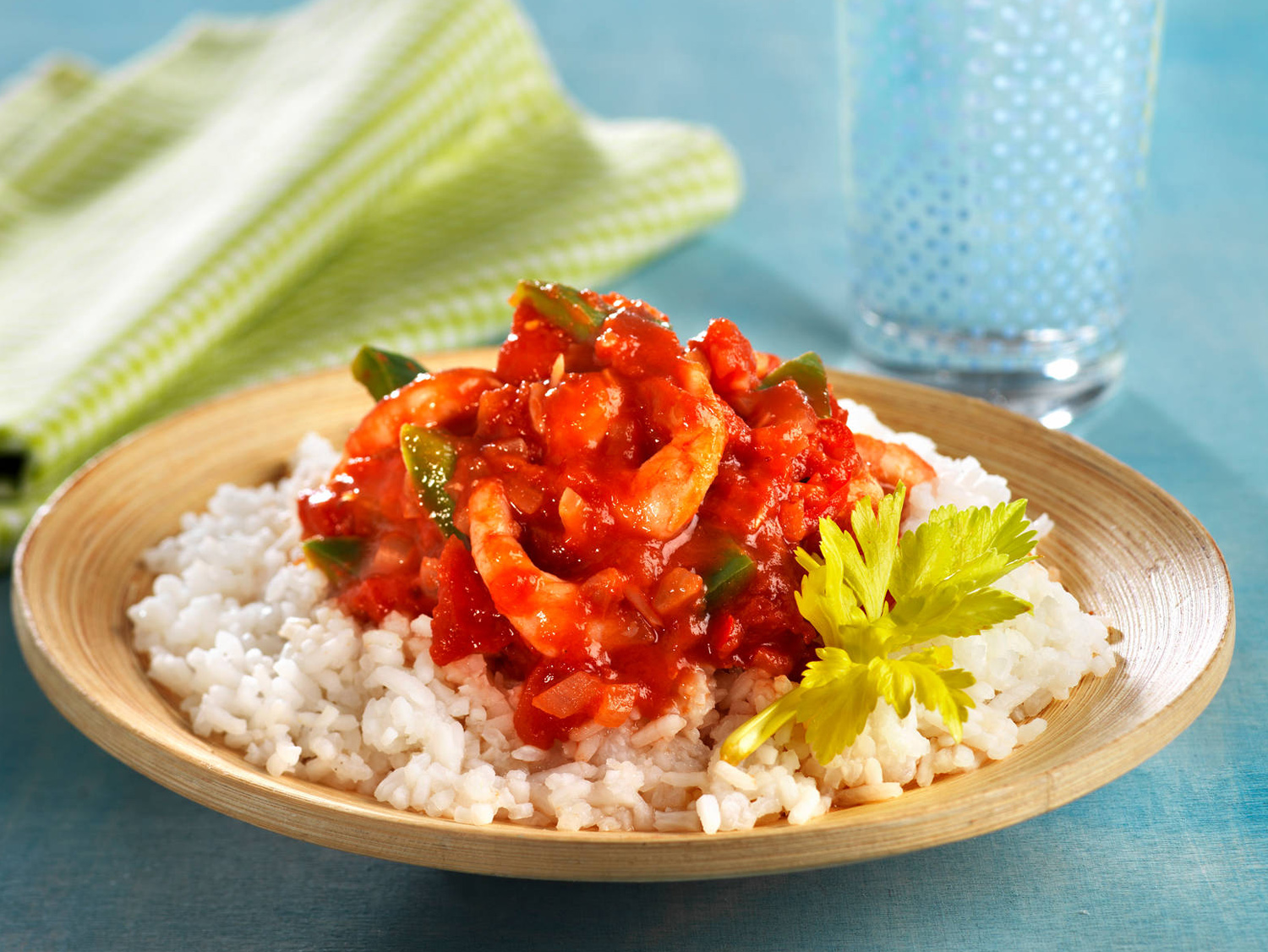 Reker i salsa